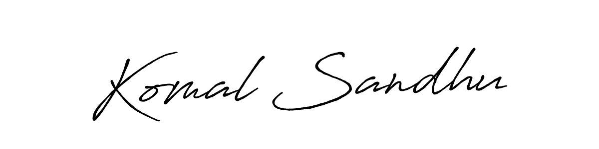 Once you've used our free online signature maker to create your best signature Antro_Vectra_Bolder style, it's time to enjoy all of the benefits that Komal Sandhu name signing documents. Komal Sandhu signature style 7 images and pictures png