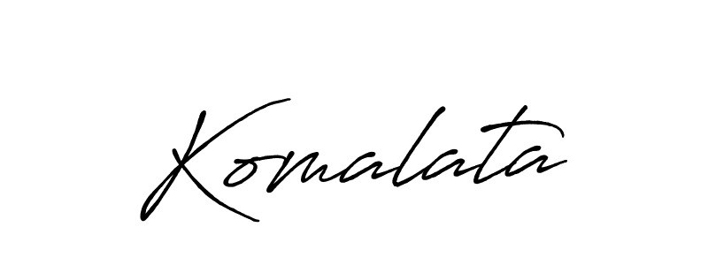 How to Draw Komalata signature style? Antro_Vectra_Bolder is a latest design signature styles for name Komalata. Komalata signature style 7 images and pictures png