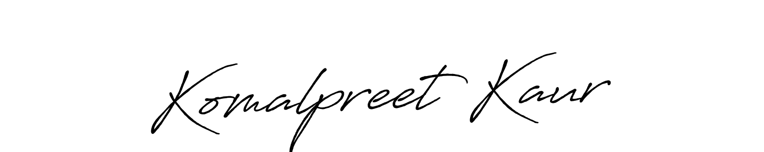 Antro_Vectra_Bolder is a professional signature style that is perfect for those who want to add a touch of class to their signature. It is also a great choice for those who want to make their signature more unique. Get Komalpreet Kaur name to fancy signature for free. Komalpreet Kaur signature style 7 images and pictures png