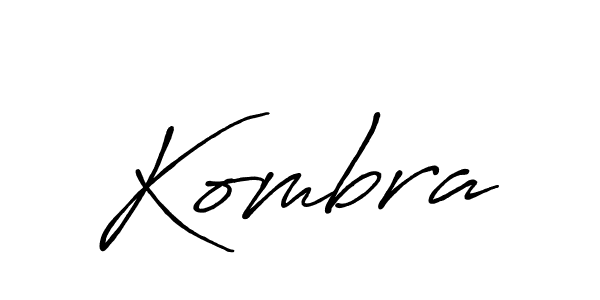 How to make Kombra signature? Antro_Vectra_Bolder is a professional autograph style. Create handwritten signature for Kombra name. Kombra signature style 7 images and pictures png