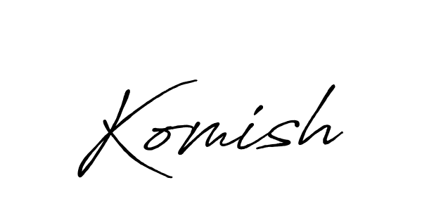 Also You can easily find your signature by using the search form. We will create Komish name handwritten signature images for you free of cost using Antro_Vectra_Bolder sign style. Komish signature style 7 images and pictures png