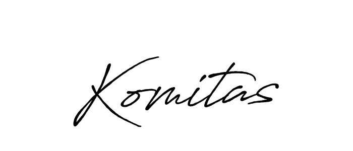 Use a signature maker to create a handwritten signature online. With this signature software, you can design (Antro_Vectra_Bolder) your own signature for name Komitas. Komitas signature style 7 images and pictures png