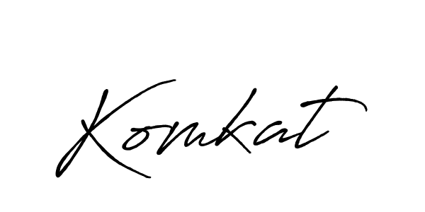 It looks lik you need a new signature style for name Komkat. Design unique handwritten (Antro_Vectra_Bolder) signature with our free signature maker in just a few clicks. Komkat signature style 7 images and pictures png