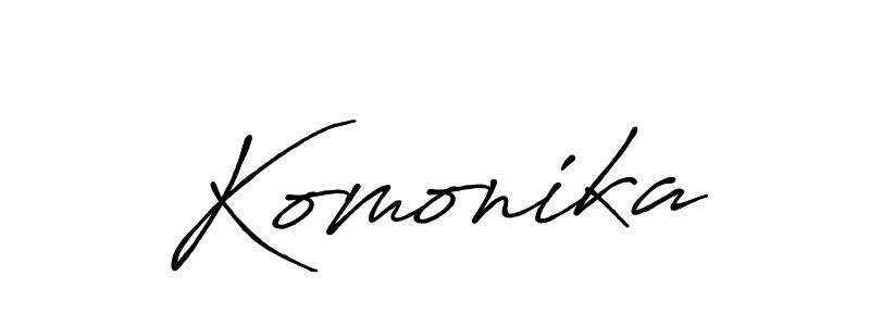 Antro_Vectra_Bolder is a professional signature style that is perfect for those who want to add a touch of class to their signature. It is also a great choice for those who want to make their signature more unique. Get Komonika name to fancy signature for free. Komonika signature style 7 images and pictures png