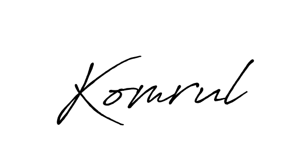 Antro_Vectra_Bolder is a professional signature style that is perfect for those who want to add a touch of class to their signature. It is also a great choice for those who want to make their signature more unique. Get Komrul name to fancy signature for free. Komrul signature style 7 images and pictures png