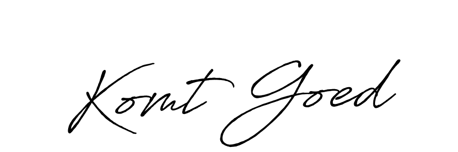 You can use this online signature creator to create a handwritten signature for the name Komt Goed. This is the best online autograph maker. Komt Goed signature style 7 images and pictures png