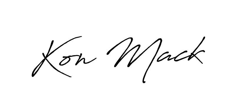 It looks lik you need a new signature style for name Kon Mack. Design unique handwritten (Antro_Vectra_Bolder) signature with our free signature maker in just a few clicks. Kon Mack signature style 7 images and pictures png