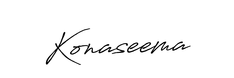 Once you've used our free online signature maker to create your best signature Antro_Vectra_Bolder style, it's time to enjoy all of the benefits that Konaseema name signing documents. Konaseema signature style 7 images and pictures png