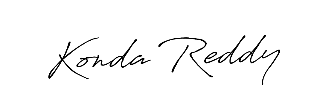 Make a beautiful signature design for name Konda Reddy. Use this online signature maker to create a handwritten signature for free. Konda Reddy signature style 7 images and pictures png