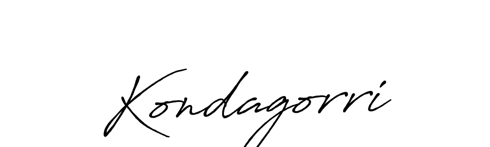 Similarly Antro_Vectra_Bolder is the best handwritten signature design. Signature creator online .You can use it as an online autograph creator for name Kondagorri. Kondagorri signature style 7 images and pictures png