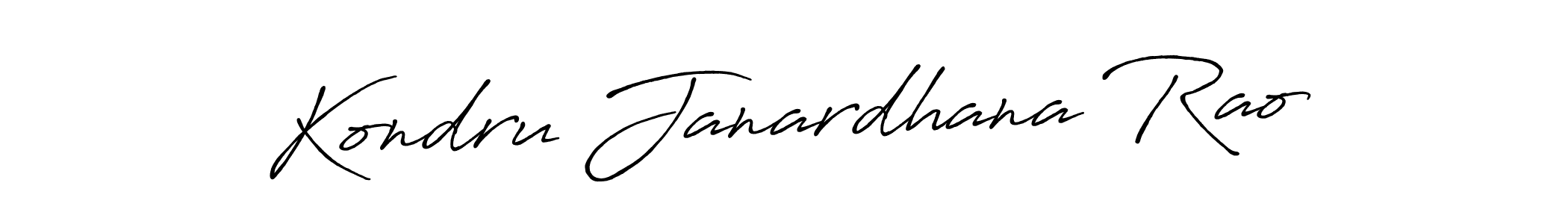 Make a beautiful signature design for name Kondru Janardhana Rao. Use this online signature maker to create a handwritten signature for free. Kondru Janardhana Rao signature style 7 images and pictures png