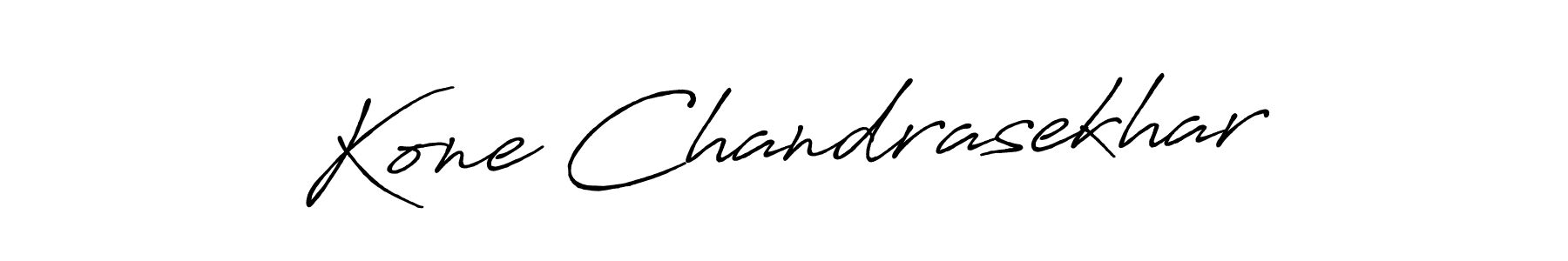 It looks lik you need a new signature style for name Kone Chandrasekhar. Design unique handwritten (Antro_Vectra_Bolder) signature with our free signature maker in just a few clicks. Kone Chandrasekhar signature style 7 images and pictures png