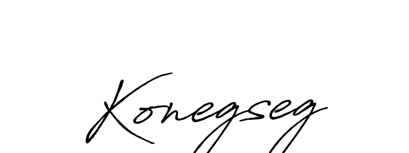 How to Draw Konegseg signature style? Antro_Vectra_Bolder is a latest design signature styles for name Konegseg. Konegseg signature style 7 images and pictures png