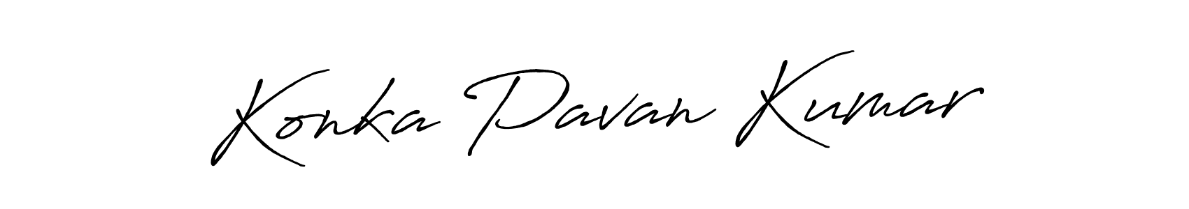 This is the best signature style for the Konka Pavan Kumar name. Also you like these signature font (Antro_Vectra_Bolder). Mix name signature. Konka Pavan Kumar signature style 7 images and pictures png