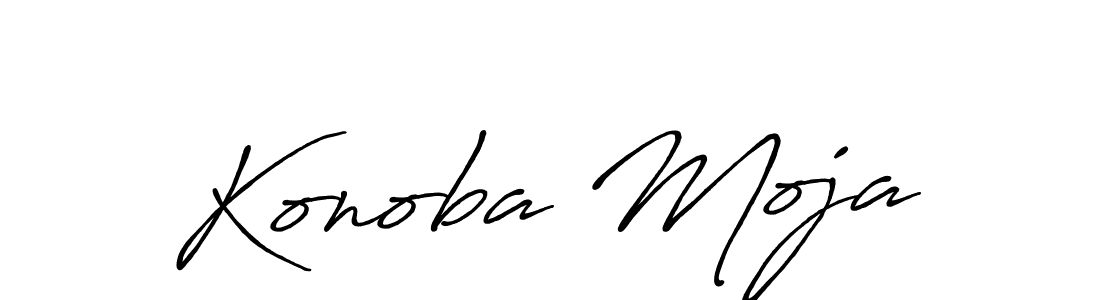 How to Draw Konoba Moja signature style? Antro_Vectra_Bolder is a latest design signature styles for name Konoba Moja. Konoba Moja signature style 7 images and pictures png
