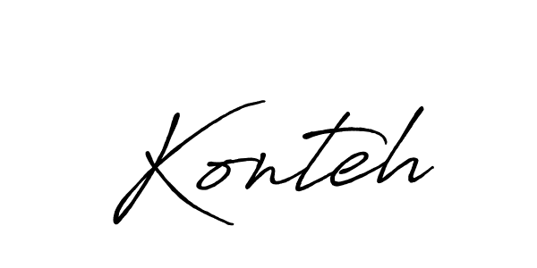 This is the best signature style for the Konteh name. Also you like these signature font (Antro_Vectra_Bolder). Mix name signature. Konteh signature style 7 images and pictures png