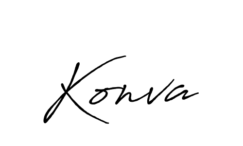 Also You can easily find your signature by using the search form. We will create Konva name handwritten signature images for you free of cost using Antro_Vectra_Bolder sign style. Konva signature style 7 images and pictures png