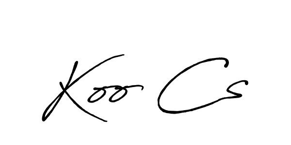 This is the best signature style for the Koo Cs name. Also you like these signature font (Antro_Vectra_Bolder). Mix name signature. Koo Cs signature style 7 images and pictures png