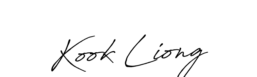 Similarly Antro_Vectra_Bolder is the best handwritten signature design. Signature creator online .You can use it as an online autograph creator for name Kook Liong. Kook Liong signature style 7 images and pictures png
