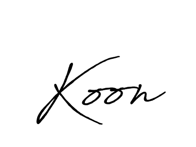 This is the best signature style for the Koon name. Also you like these signature font (Antro_Vectra_Bolder). Mix name signature. Koon signature style 7 images and pictures png