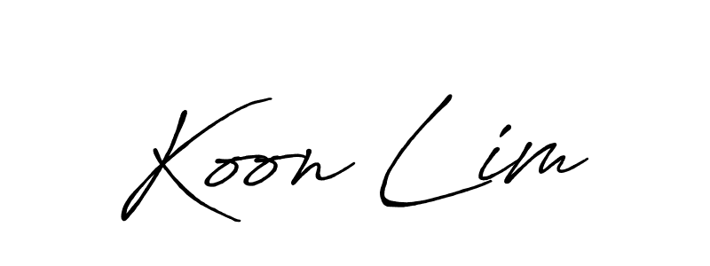 How to Draw Koon Lim signature style? Antro_Vectra_Bolder is a latest design signature styles for name Koon Lim. Koon Lim signature style 7 images and pictures png