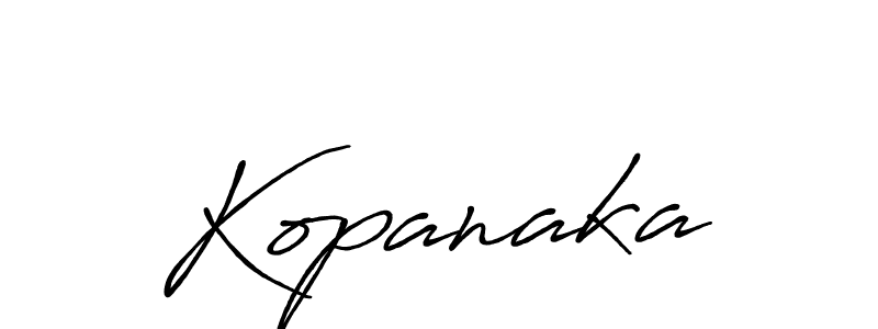 How to make Kopanaka name signature. Use Antro_Vectra_Bolder style for creating short signs online. This is the latest handwritten sign. Kopanaka signature style 7 images and pictures png