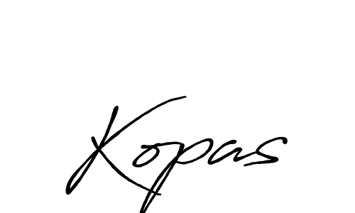 Once you've used our free online signature maker to create your best signature Antro_Vectra_Bolder style, it's time to enjoy all of the benefits that Kopas name signing documents. Kopas signature style 7 images and pictures png