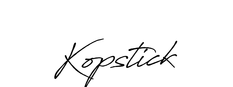 Make a beautiful signature design for name Kopstick. Use this online signature maker to create a handwritten signature for free. Kopstick signature style 7 images and pictures png