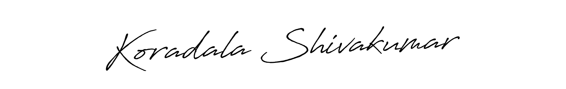 Similarly Antro_Vectra_Bolder is the best handwritten signature design. Signature creator online .You can use it as an online autograph creator for name Koradala Shivakumar. Koradala Shivakumar signature style 7 images and pictures png