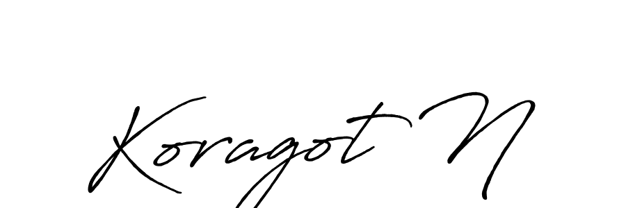 You can use this online signature creator to create a handwritten signature for the name Koragot N. This is the best online autograph maker. Koragot N signature style 7 images and pictures png