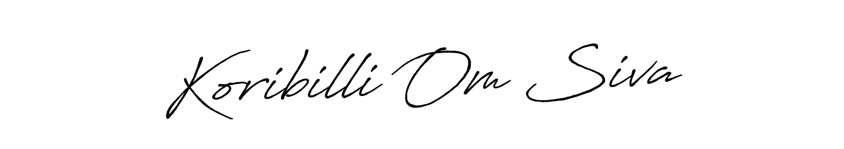 You can use this online signature creator to create a handwritten signature for the name Koribilli Om Siva. This is the best online autograph maker. Koribilli Om Siva signature style 7 images and pictures png