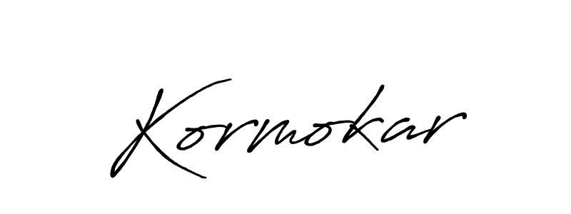 How to make Kormokar name signature. Use Antro_Vectra_Bolder style for creating short signs online. This is the latest handwritten sign. Kormokar signature style 7 images and pictures png