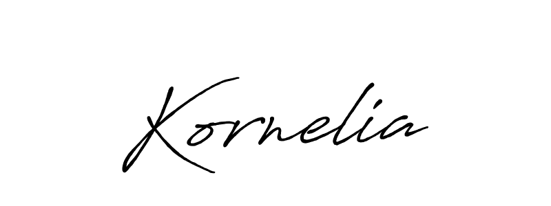 Create a beautiful signature design for name Kornelia. With this signature (Antro_Vectra_Bolder) fonts, you can make a handwritten signature for free. Kornelia signature style 7 images and pictures png
