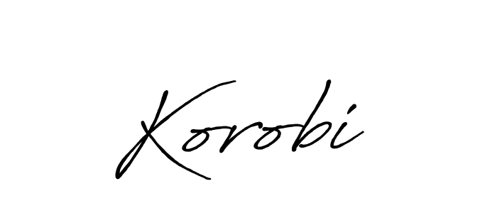 This is the best signature style for the Korobi  name. Also you like these signature font (Antro_Vectra_Bolder). Mix name signature. Korobi  signature style 7 images and pictures png