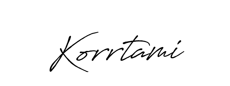 Make a short Korrtami signature style. Manage your documents anywhere anytime using Antro_Vectra_Bolder. Create and add eSignatures, submit forms, share and send files easily. Korrtami signature style 7 images and pictures png