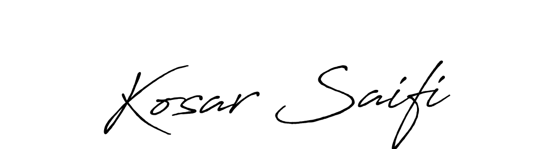 You can use this online signature creator to create a handwritten signature for the name Kosar Saifi. This is the best online autograph maker. Kosar Saifi signature style 7 images and pictures png