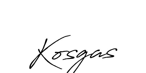 Best and Professional Signature Style for Kosgas. Antro_Vectra_Bolder Best Signature Style Collection. Kosgas signature style 7 images and pictures png