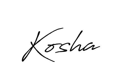 Also You can easily find your signature by using the search form. We will create Kosha name handwritten signature images for you free of cost using Antro_Vectra_Bolder sign style. Kosha signature style 7 images and pictures png