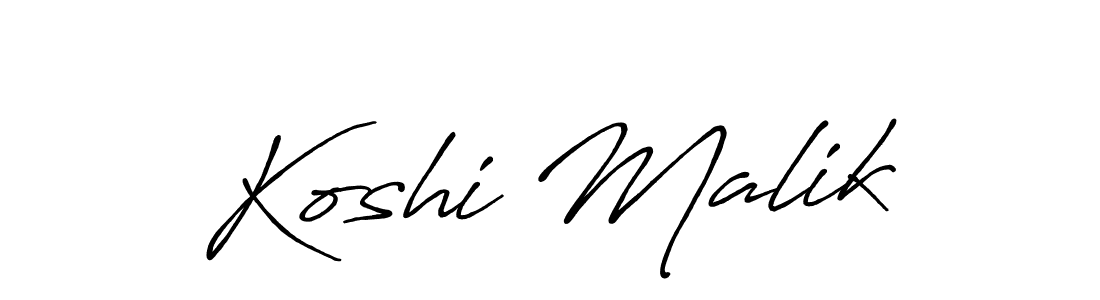 You can use this online signature creator to create a handwritten signature for the name Koshi Malik. This is the best online autograph maker. Koshi Malik signature style 7 images and pictures png