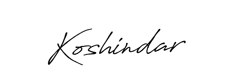 How to make Koshindar name signature. Use Antro_Vectra_Bolder style for creating short signs online. This is the latest handwritten sign. Koshindar signature style 7 images and pictures png