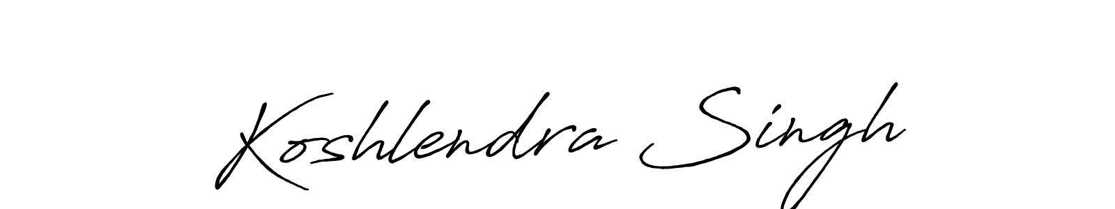 Also we have Koshlendra Singh name is the best signature style. Create professional handwritten signature collection using Antro_Vectra_Bolder autograph style. Koshlendra Singh signature style 7 images and pictures png
