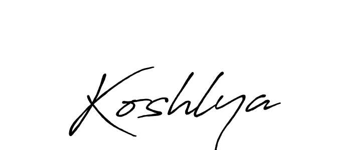 if you are searching for the best signature style for your name Koshlya. so please give up your signature search. here we have designed multiple signature styles  using Antro_Vectra_Bolder. Koshlya signature style 7 images and pictures png