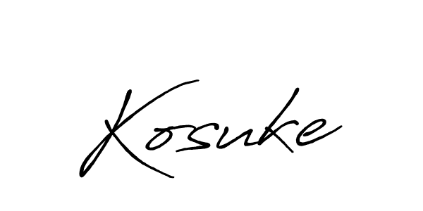 Make a short Kosuke signature style. Manage your documents anywhere anytime using Antro_Vectra_Bolder. Create and add eSignatures, submit forms, share and send files easily. Kosuke signature style 7 images and pictures png