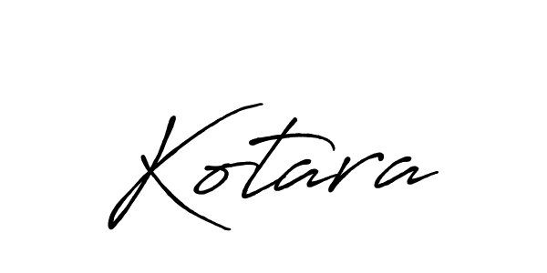 The best way (Antro_Vectra_Bolder) to make a short signature is to pick only two or three words in your name. The name Kotara include a total of six letters. For converting this name. Kotara signature style 7 images and pictures png