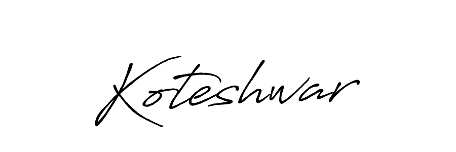 How to Draw Koteshwar signature style? Antro_Vectra_Bolder is a latest design signature styles for name Koteshwar. Koteshwar signature style 7 images and pictures png