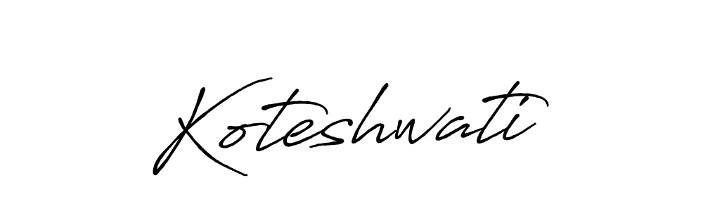 How to Draw Koteshwati signature style? Antro_Vectra_Bolder is a latest design signature styles for name Koteshwati. Koteshwati signature style 7 images and pictures png