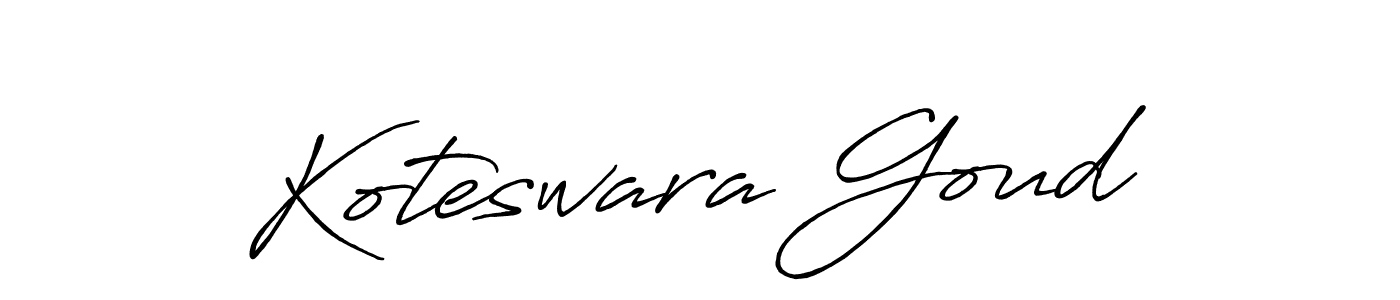 Make a beautiful signature design for name Koteswara Goud. Use this online signature maker to create a handwritten signature for free. Koteswara Goud signature style 7 images and pictures png