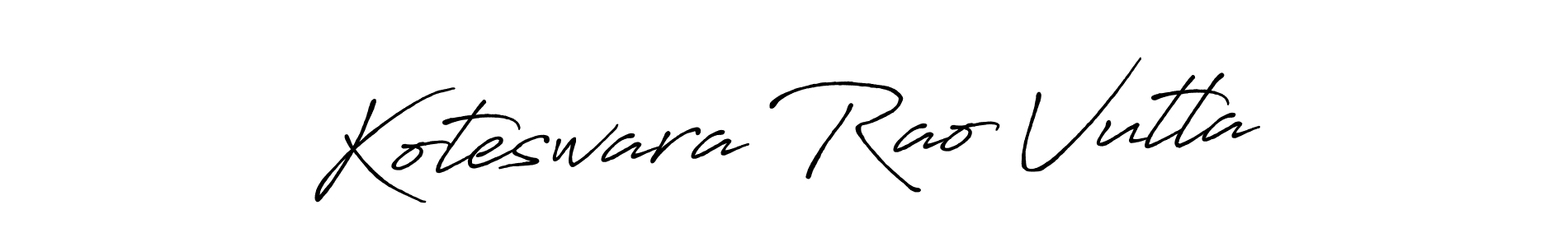 Also You can easily find your signature by using the search form. We will create Koteswara Rao Vutla name handwritten signature images for you free of cost using Antro_Vectra_Bolder sign style. Koteswara Rao Vutla signature style 7 images and pictures png