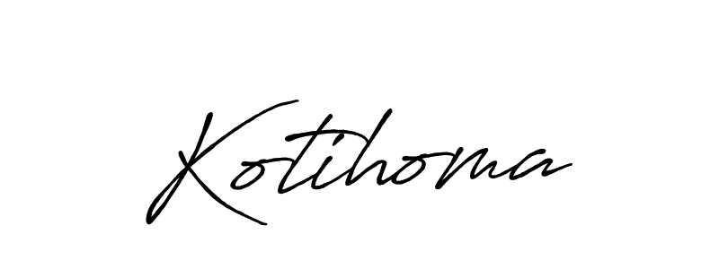 How to Draw Kotihoma signature style? Antro_Vectra_Bolder is a latest design signature styles for name Kotihoma. Kotihoma signature style 7 images and pictures png