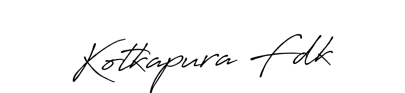 The best way (Antro_Vectra_Bolder) to make a short signature is to pick only two or three words in your name. The name Kotkapura Fdk include a total of six letters. For converting this name. Kotkapura Fdk signature style 7 images and pictures png